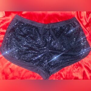 Victoria's Secret Midnight Navy Blue Shorts